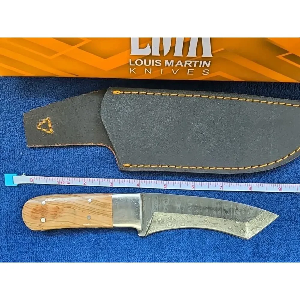M DAMASCUS hunting bowie